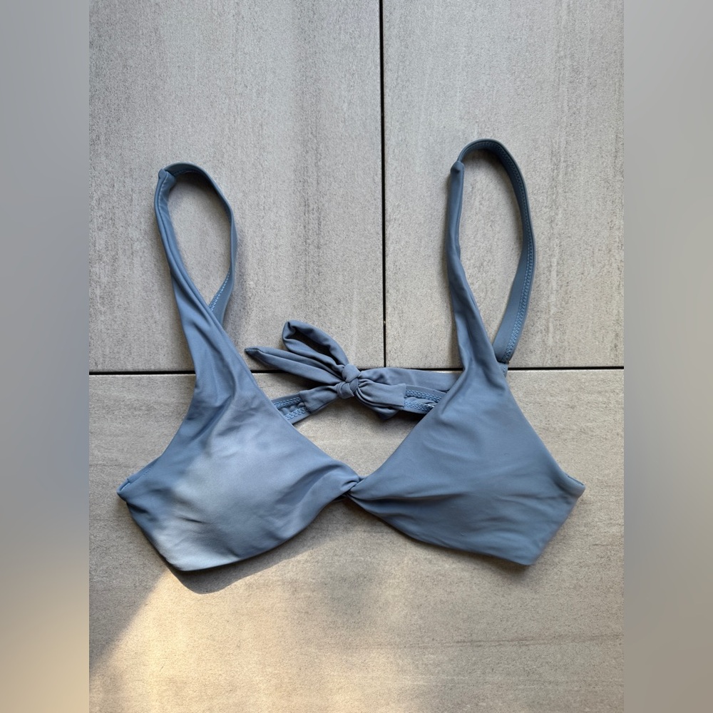 Stylish Blue Bikini Top